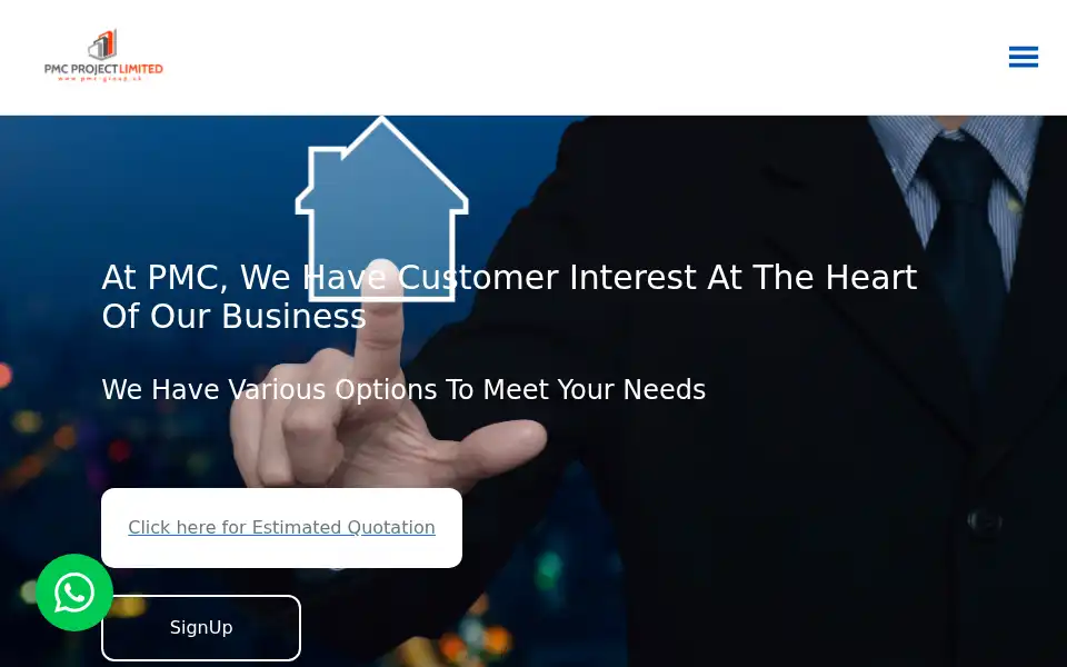 Screenshot of pmc-group.uk