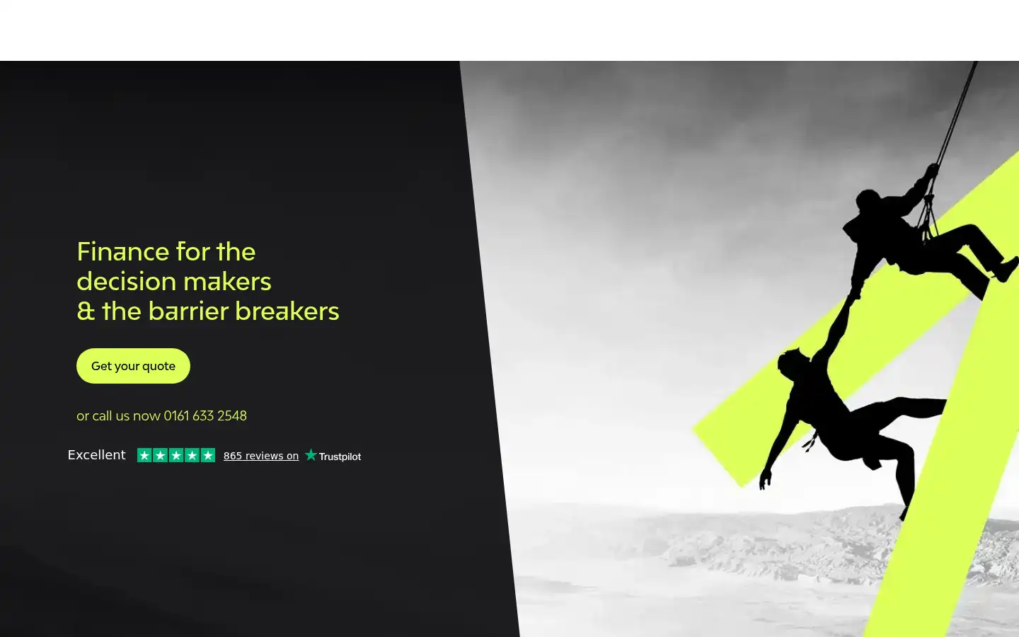 Screenshot of pmdbusinessfinance.co.uk
