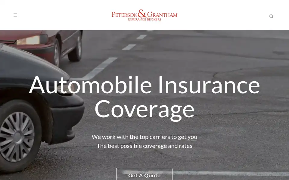 Screenshot of png-insurance.com