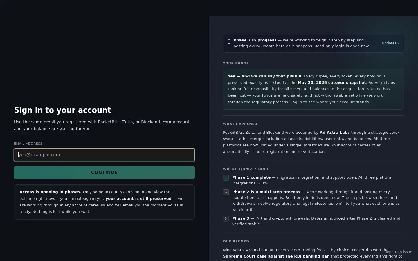 Screenshot of pocketbits.in