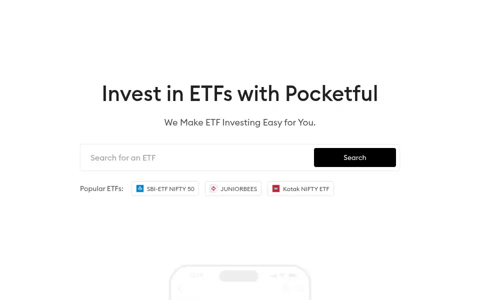 Screenshot of pocketful.in