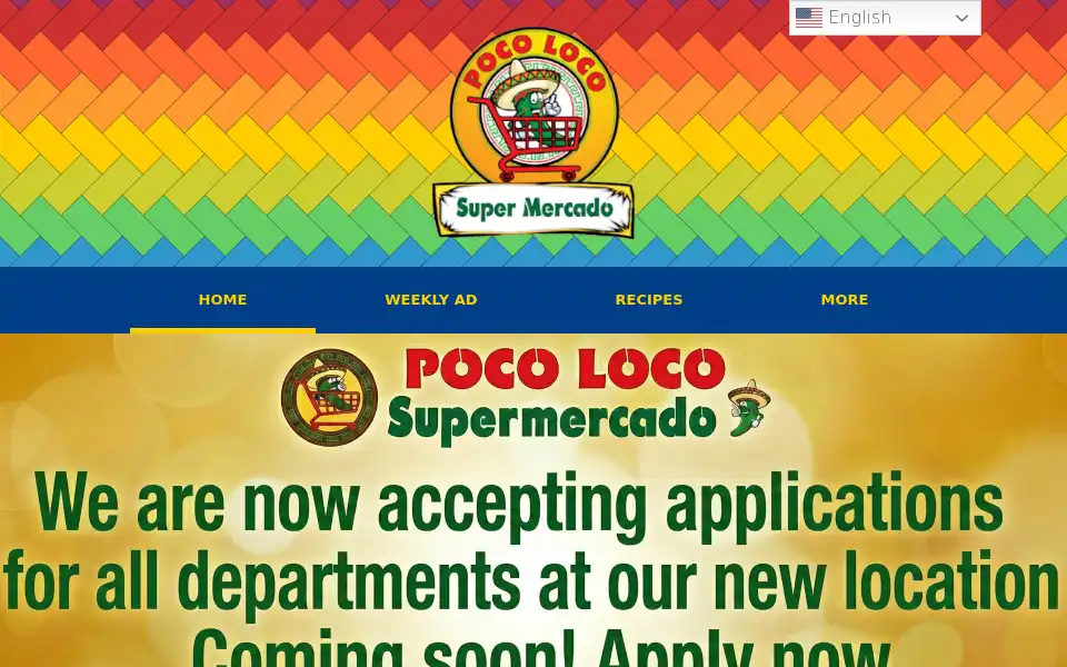 Screenshot of pocolocosupermercado.com
