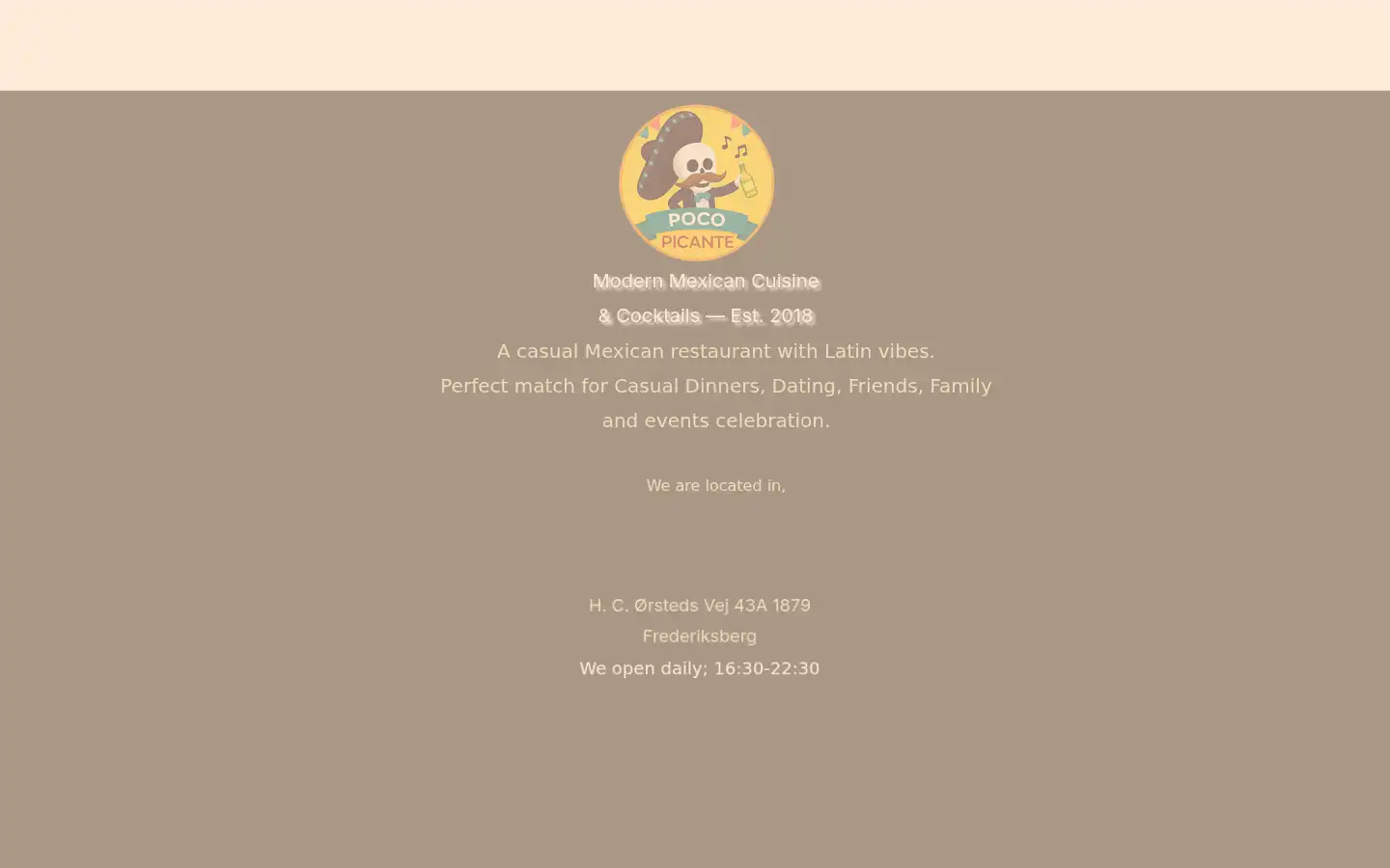 Screenshot of pocopicante.com