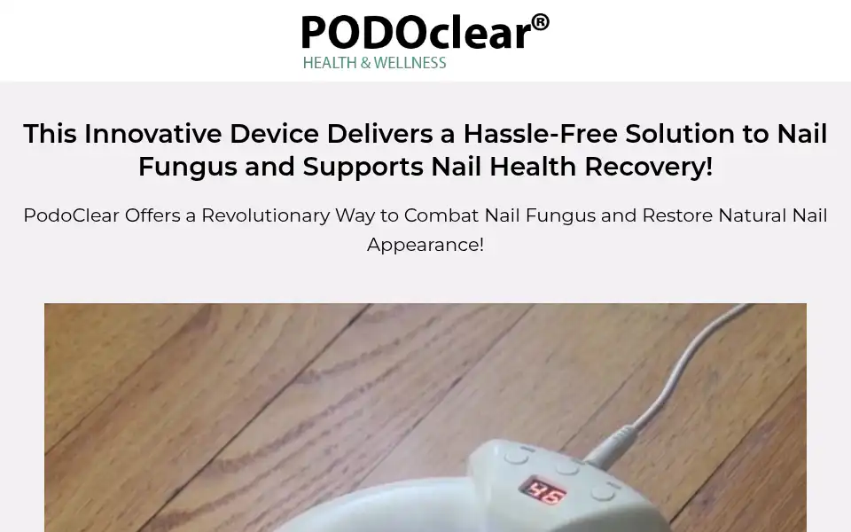 Screenshot of podoclear.store