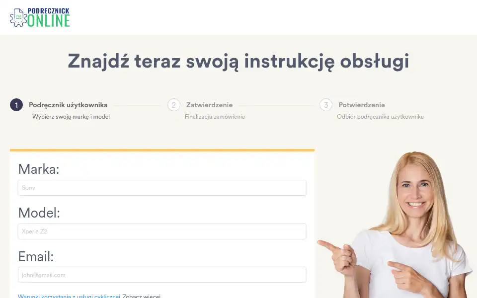 Screenshot of podrecznickonline.pl