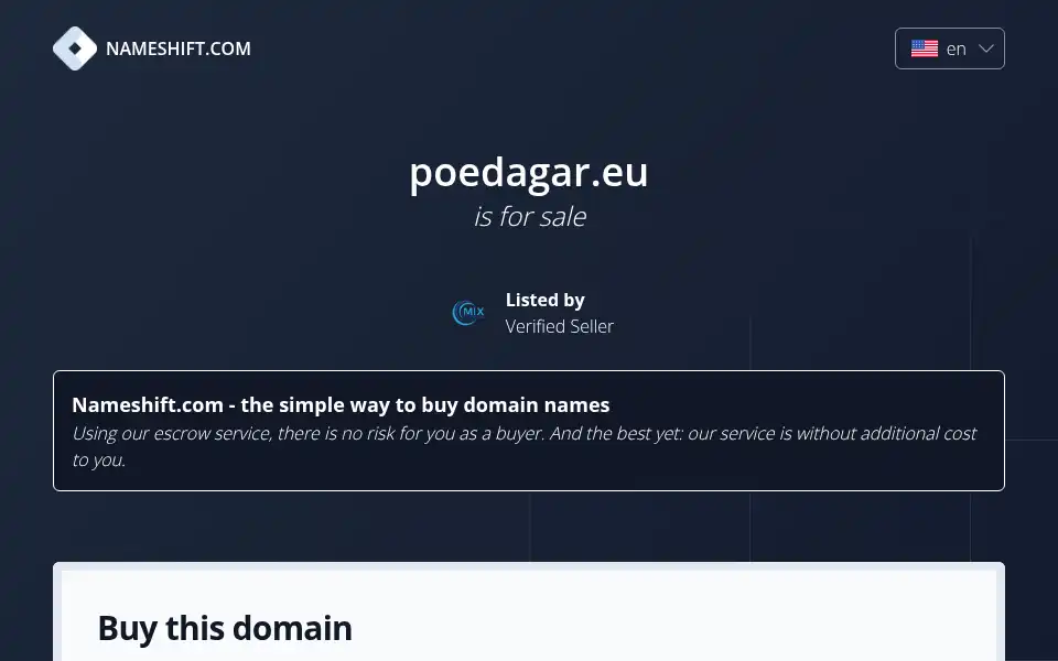 Screenshot of poedagar.eu