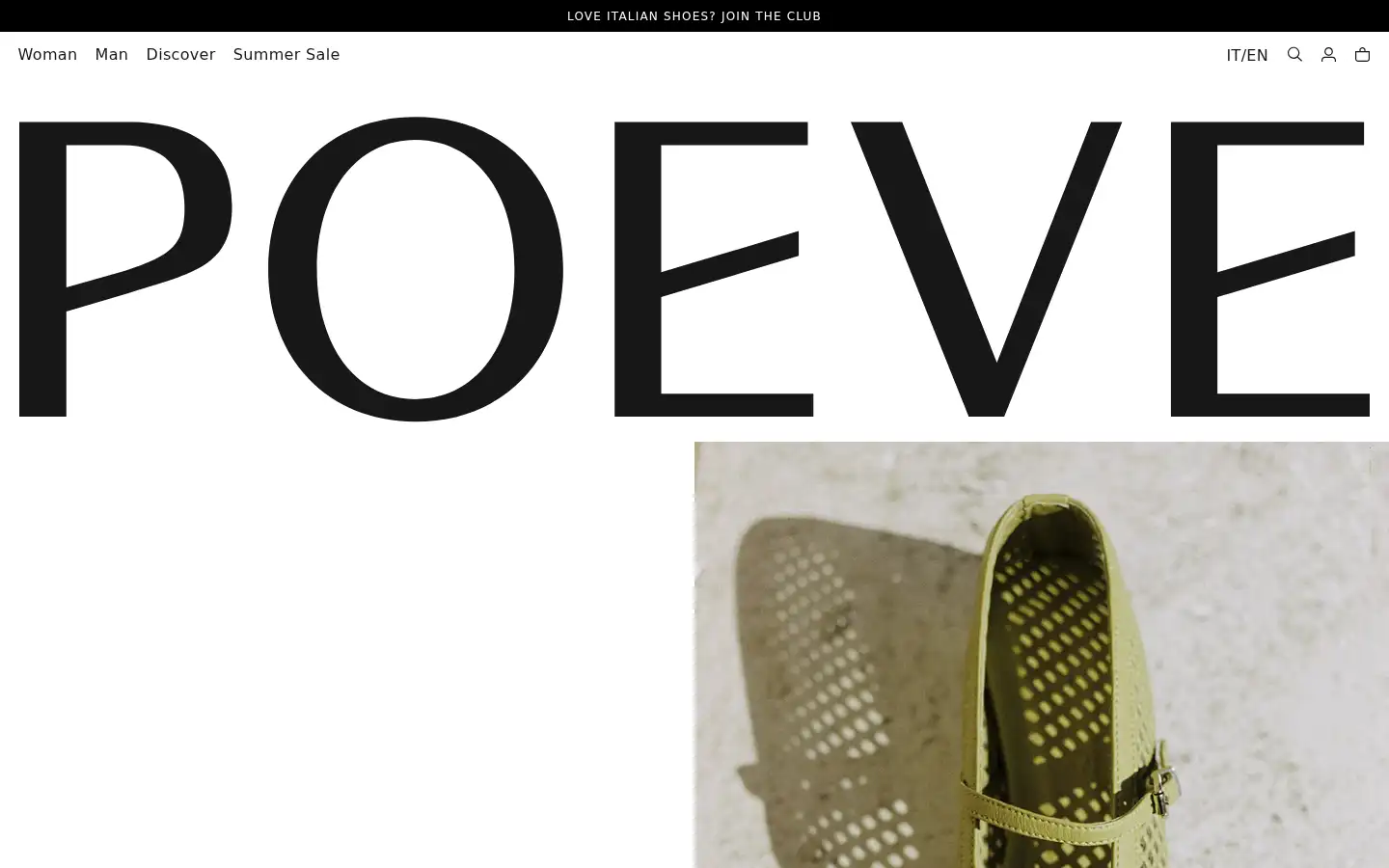 Screenshot of poeve.it