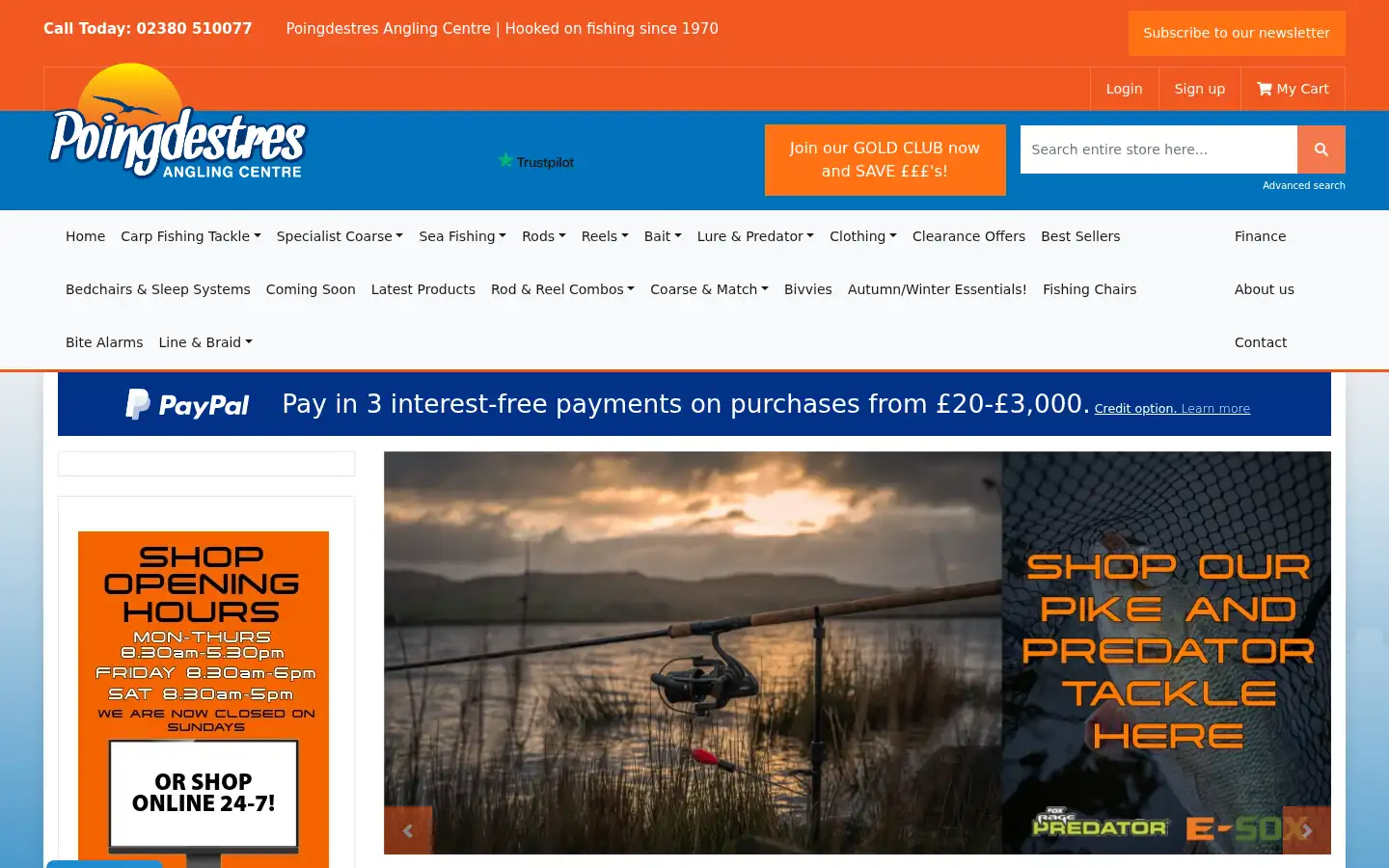 Screenshot of poingdestres.co.uk