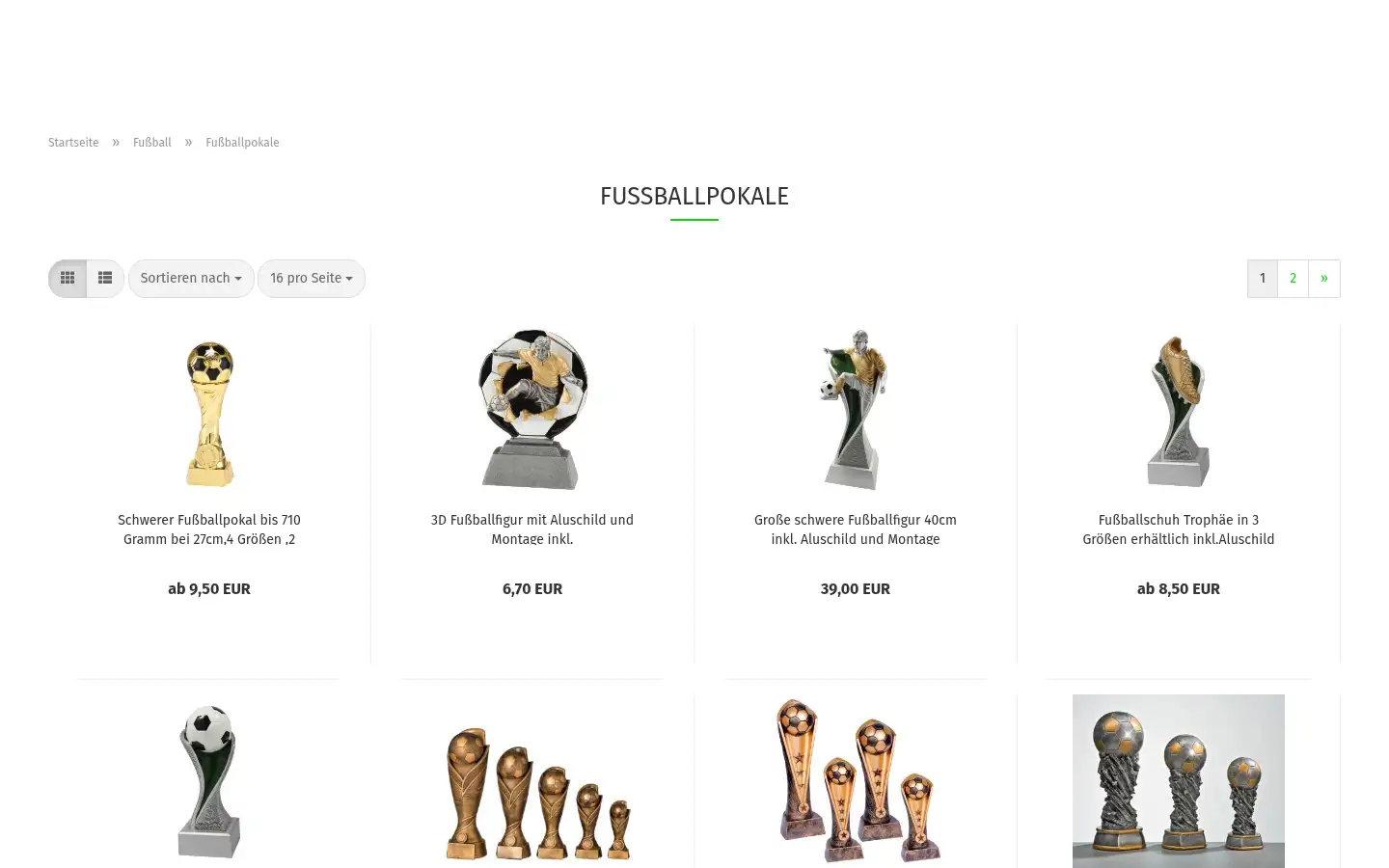 Screenshot of pokalebrand.de