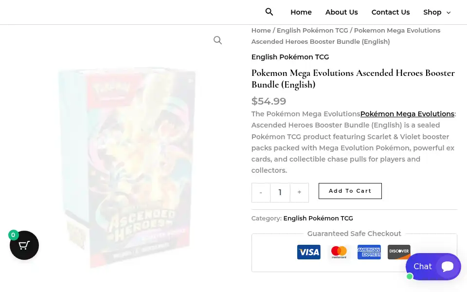 Screenshot of pokeclover.store
