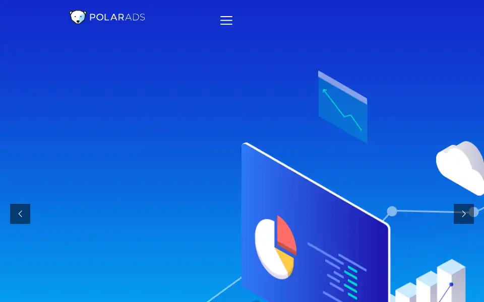 Screenshot of polarads.com
