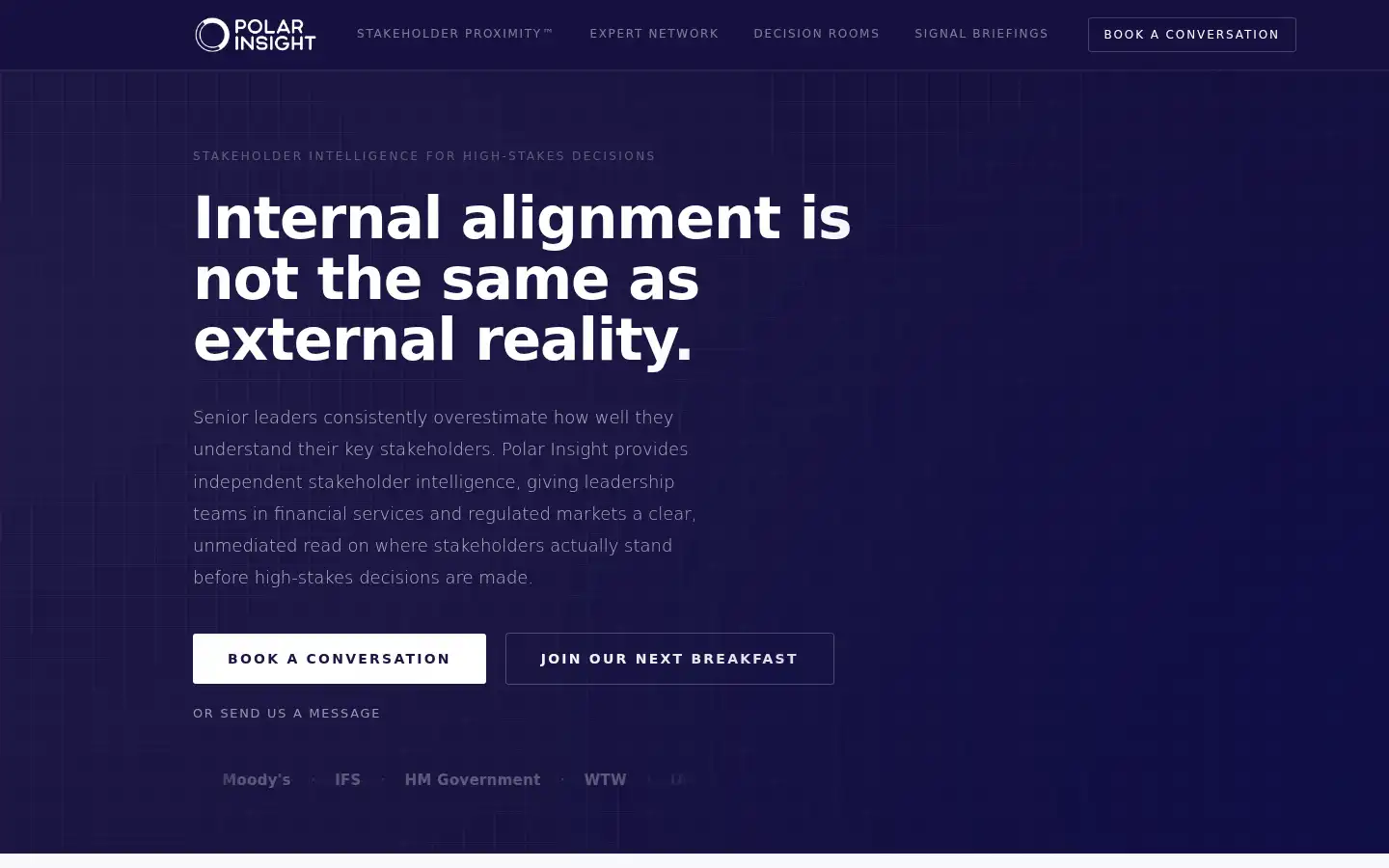 Screenshot of polarinsight.com