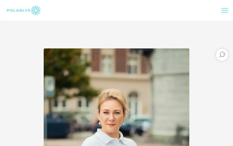 Screenshot of polarlys.dk