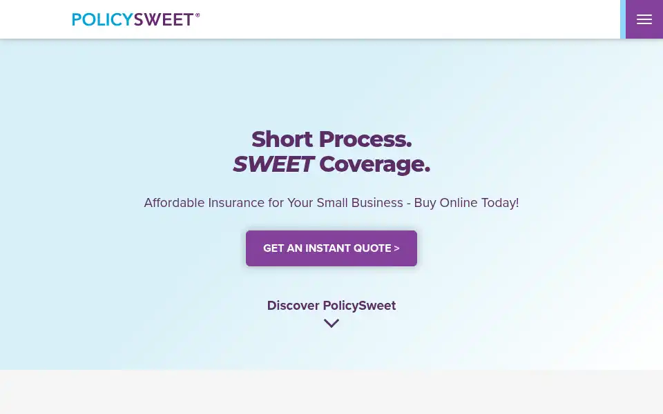 Screenshot of policysweet.com