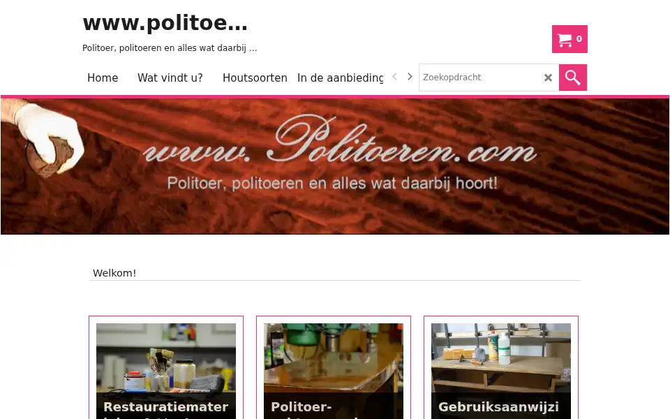 Screenshot of politoeren.com
