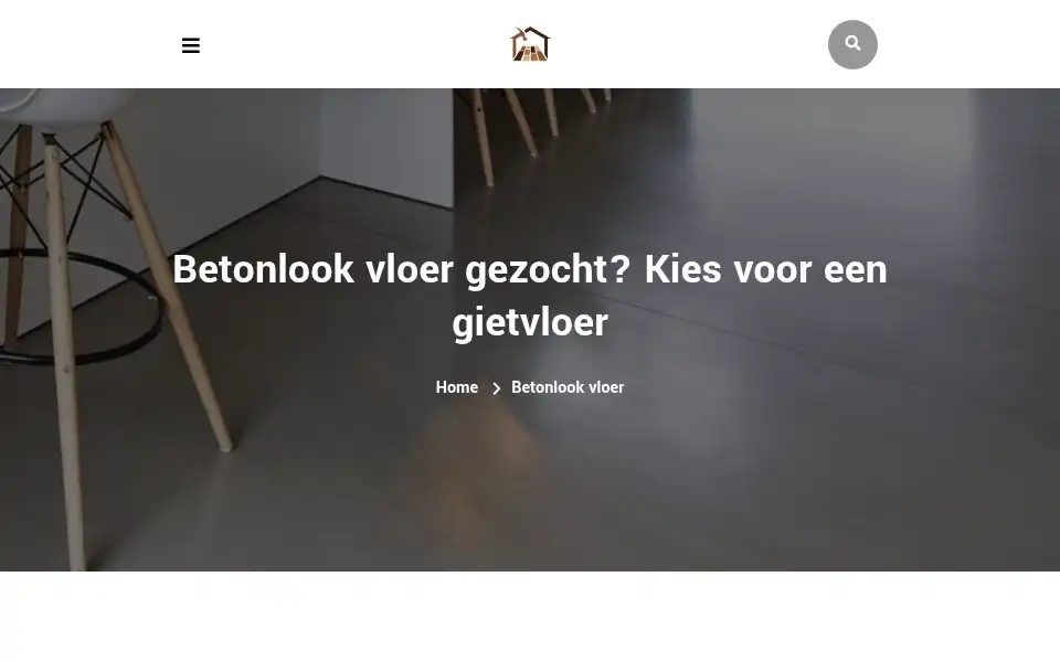 Screenshot of polybeton-gietvloeren.be