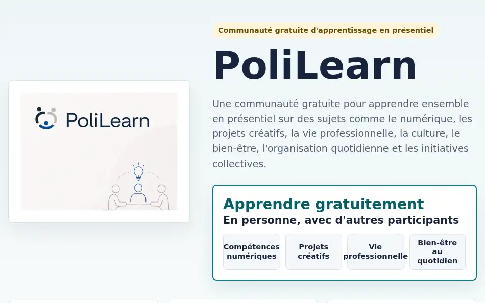 Screenshot of polyglot-learn-language.com