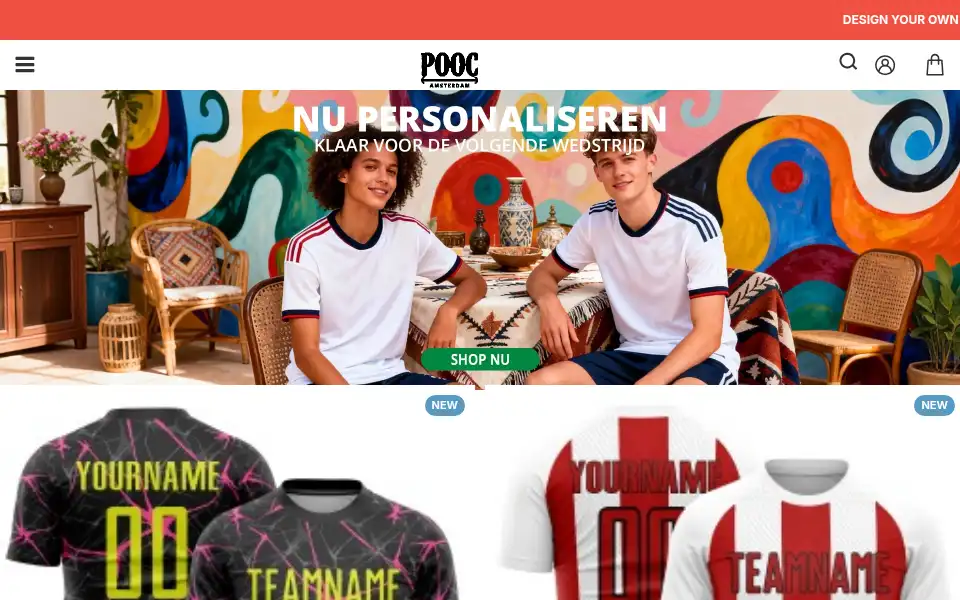 Screenshot of pooc.nl