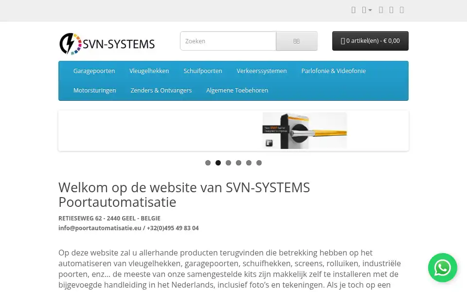 Screenshot of poortautomatisatie.eu