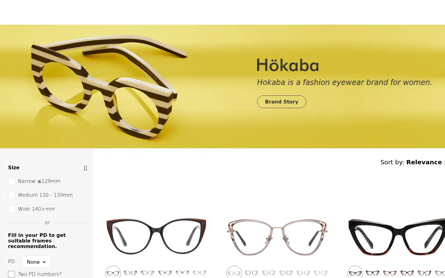 Screenshot of pop-specs.com