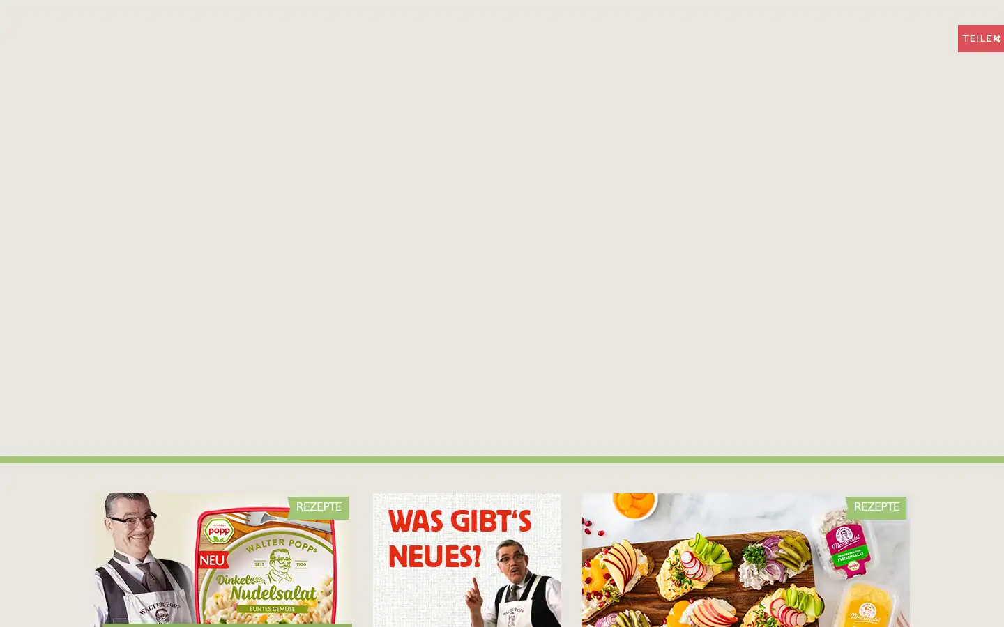Screenshot of popp-feinkost.de