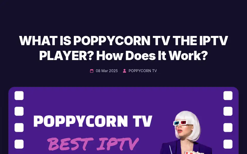 Screenshot of poppycorn.tv