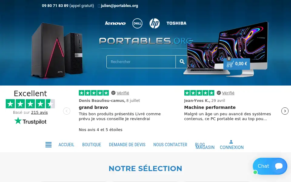 Screenshot of portables.org
