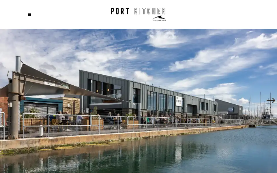 Screenshot of portkitchen.co.uk