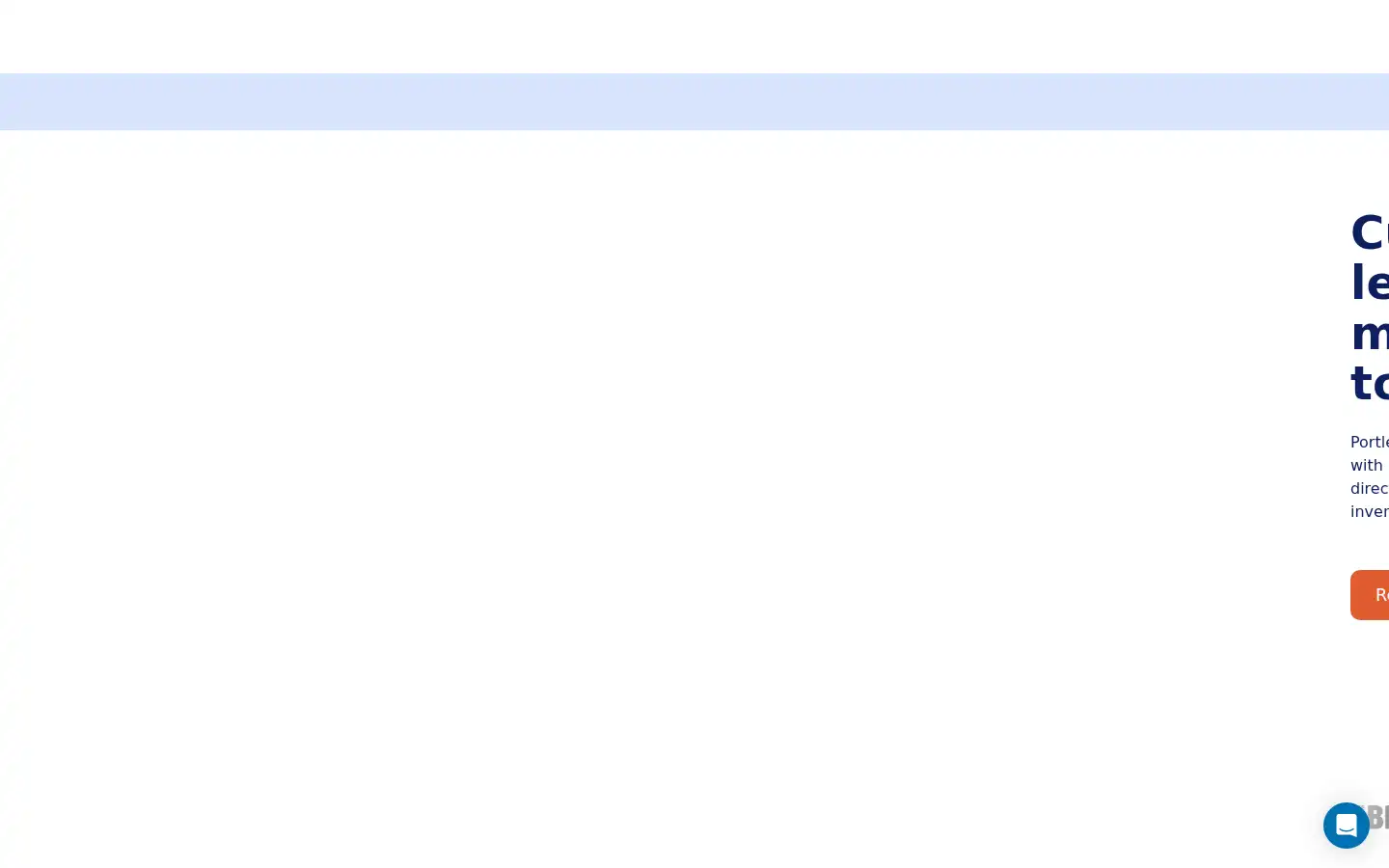 Screenshot of portless.com