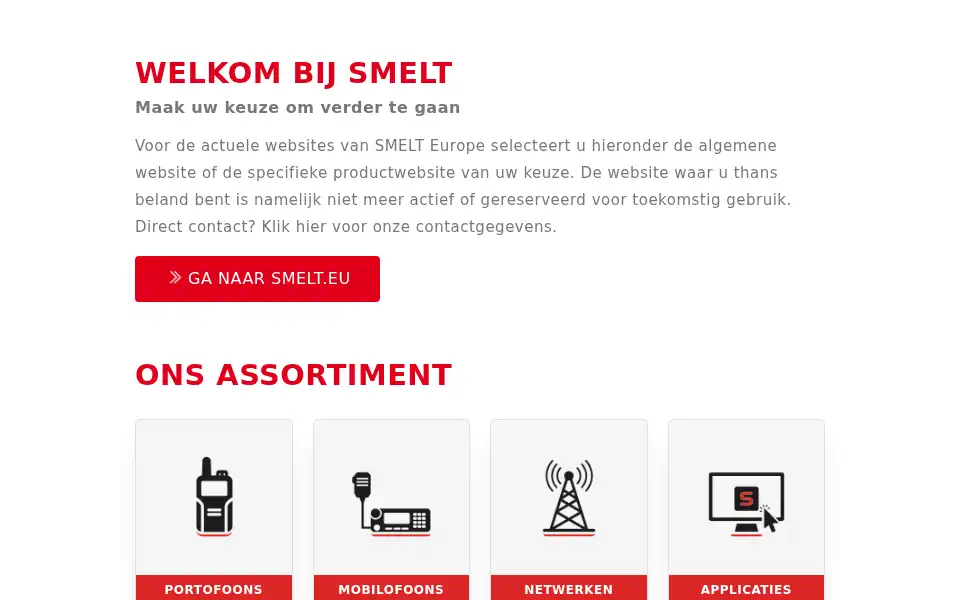 Screenshot of portofoonrent.nl