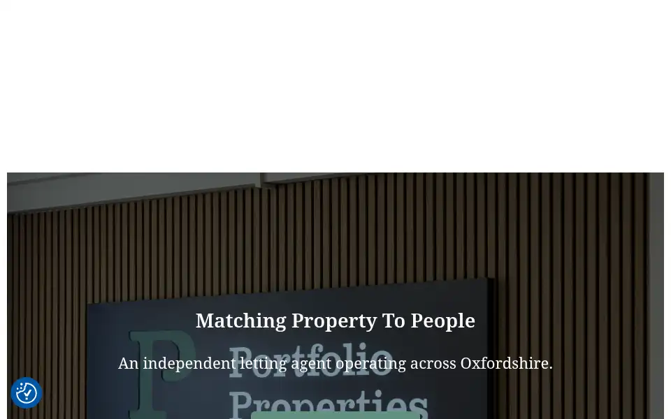 Screenshot of portpropoxford.co.uk