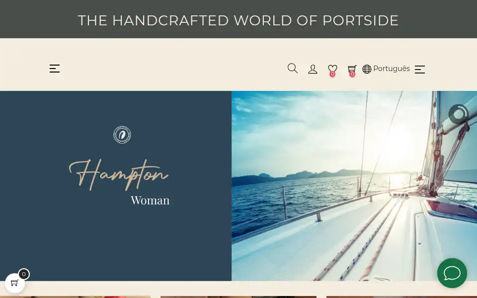 Screenshot of portsideshoes.com