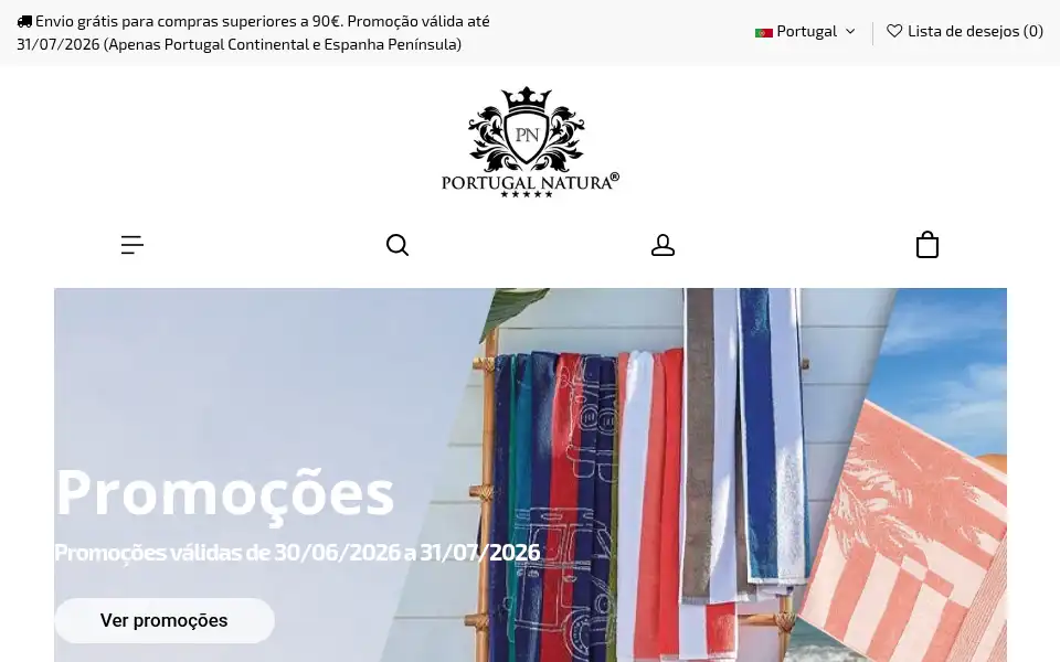 Screenshot of portugal-natura.com