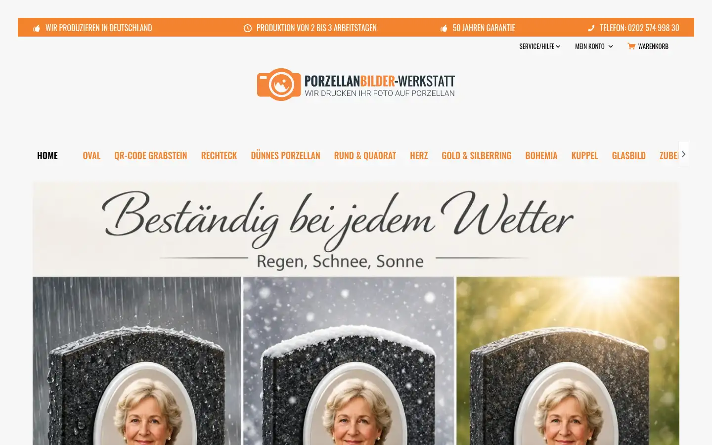 Screenshot of porzellanbilder-werkstatt.de
