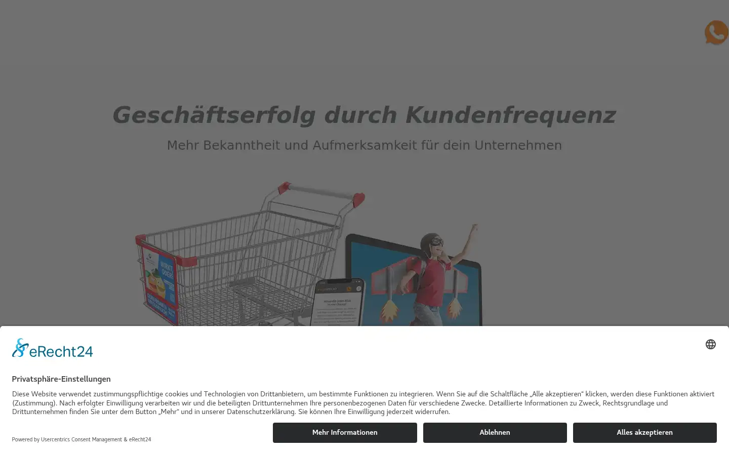 Screenshot of pos-marketing.at