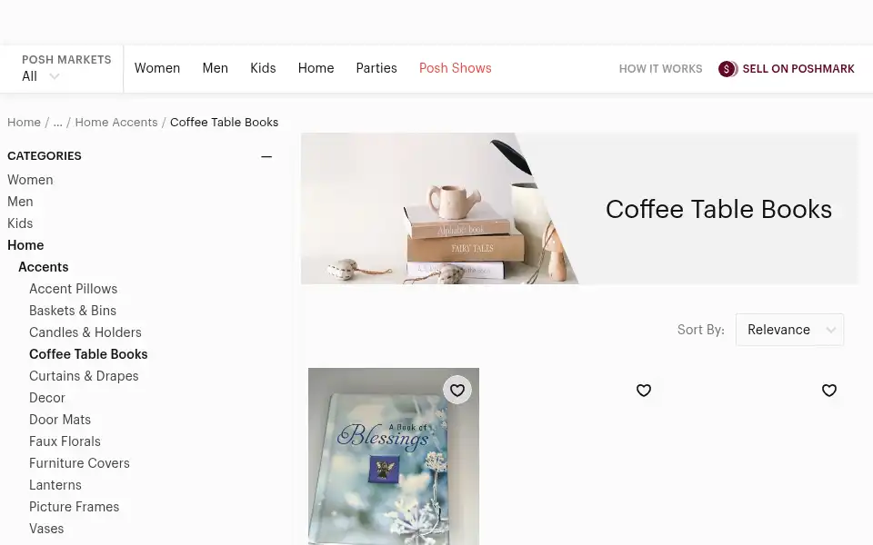 Screenshot of poshmark.ca