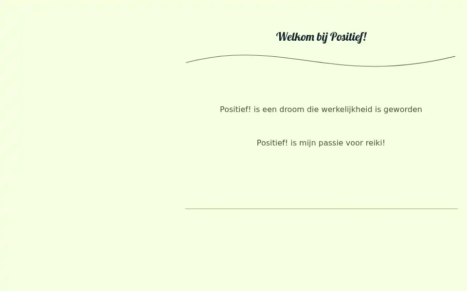 Screenshot of positief.energy