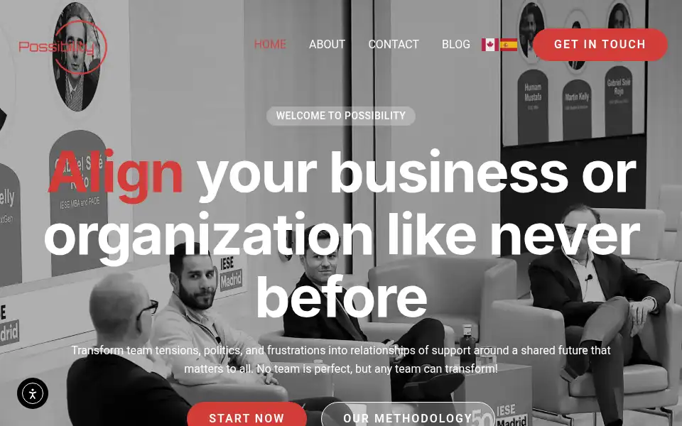 Screenshot of possibilityway.com