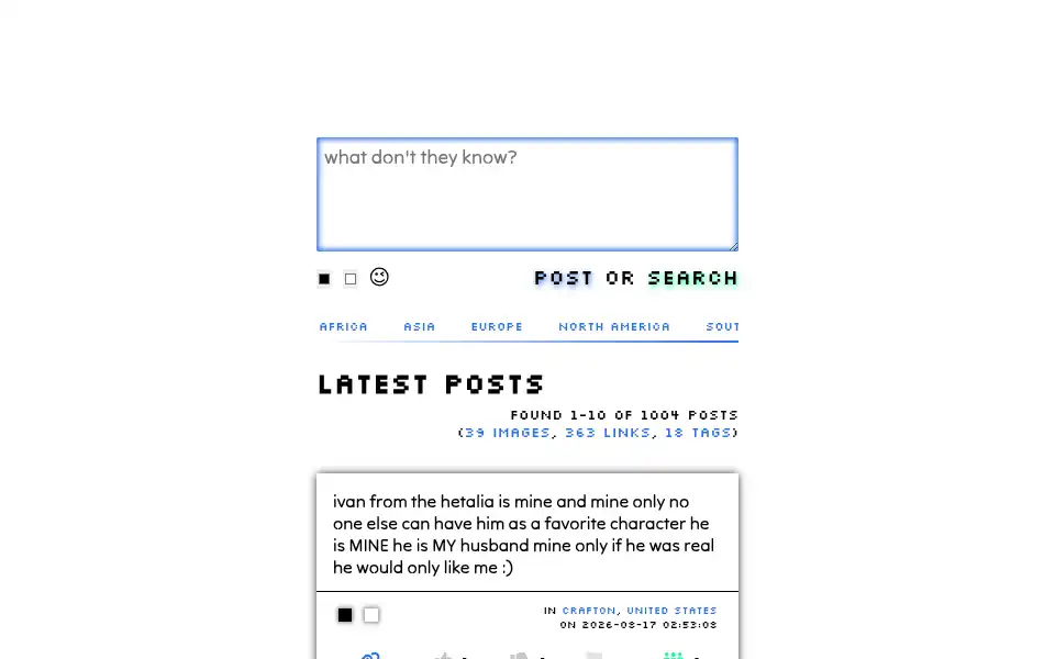 Screenshot of postiton.me