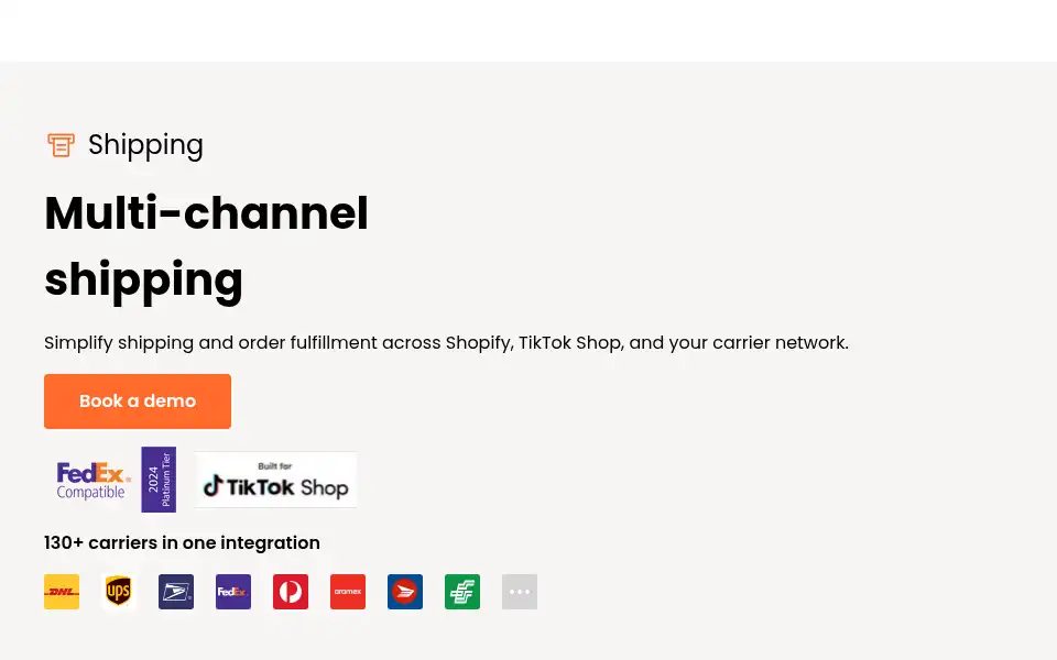 Screenshot of postmen.com