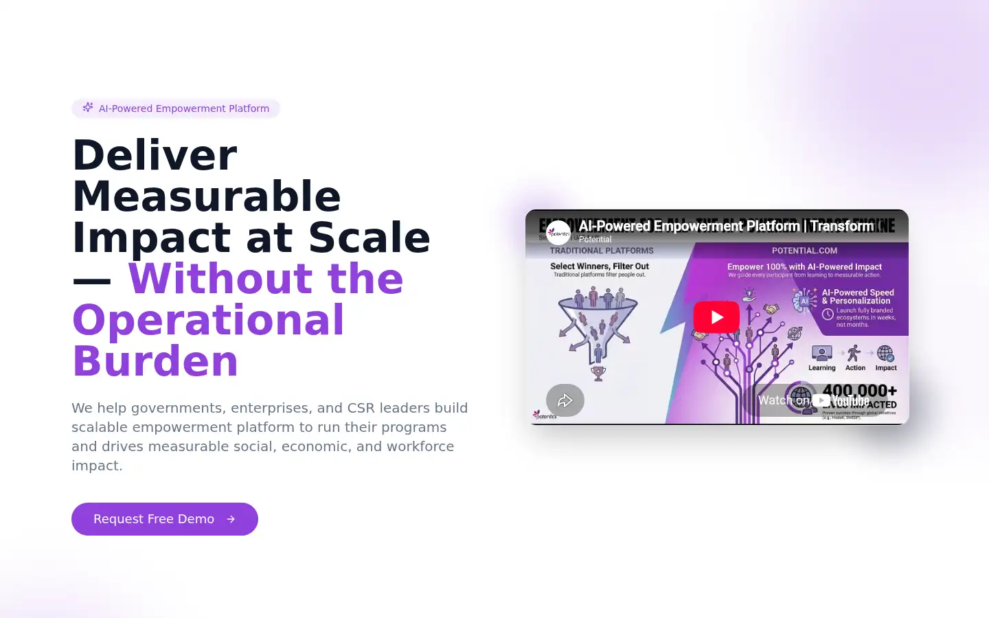 Screenshot of potential.com
