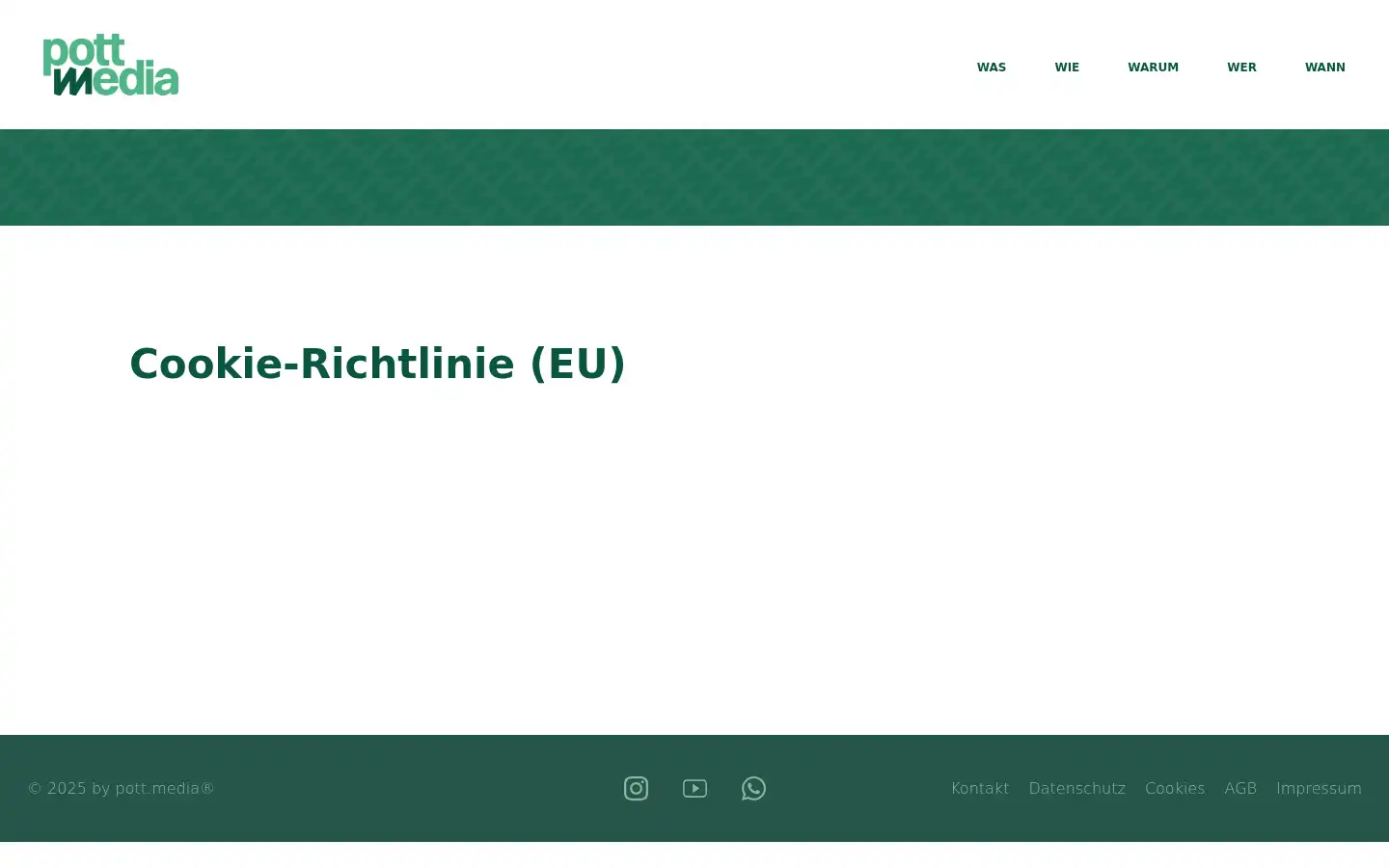 Screenshot of pott.media
