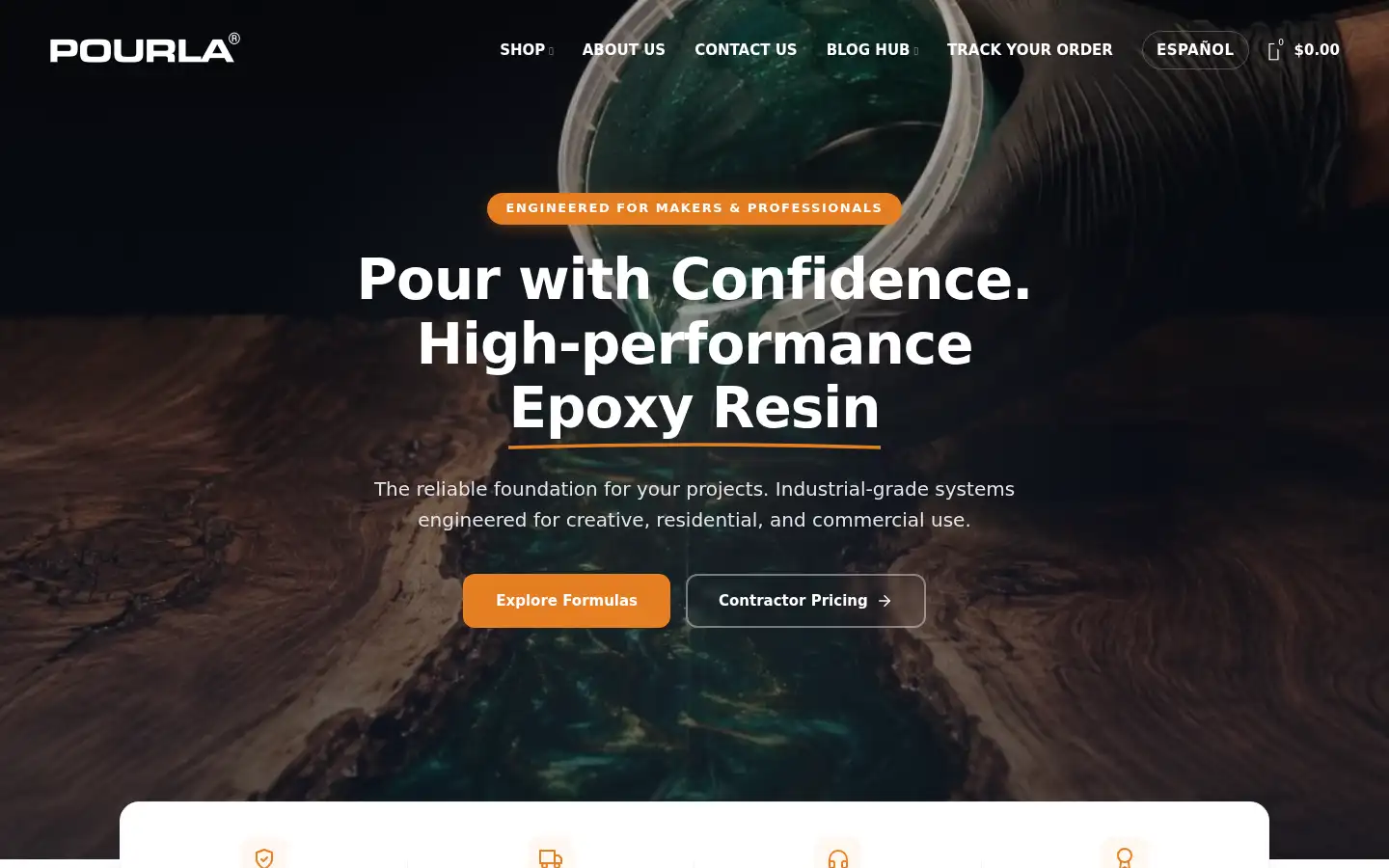 Screenshot of pourlaepoxy.com
