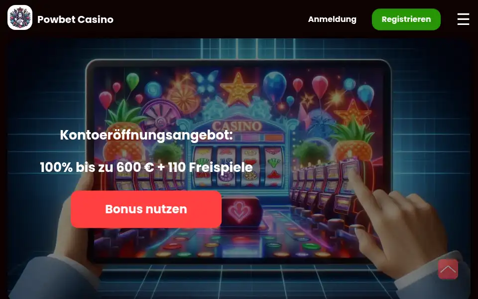 Screenshot of powbet.pro