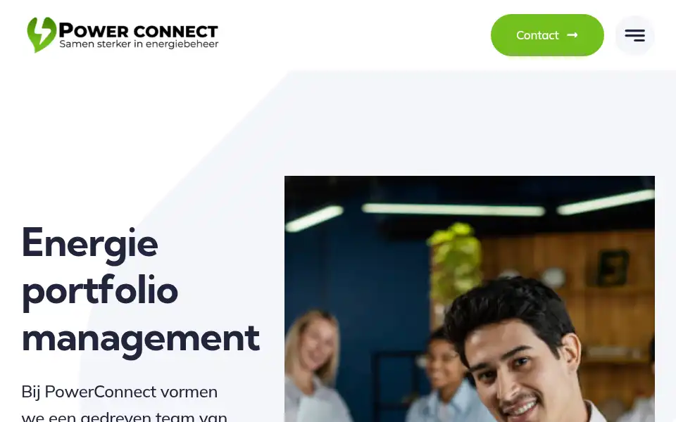 Screenshot of powerconnect.nl