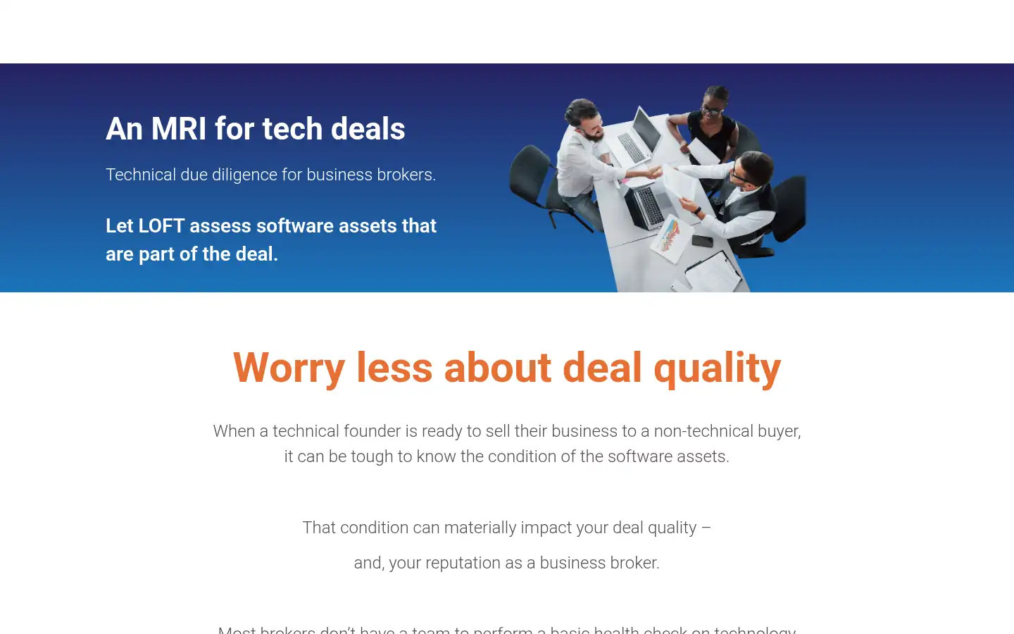 Screenshot of poweredbyloft.com
