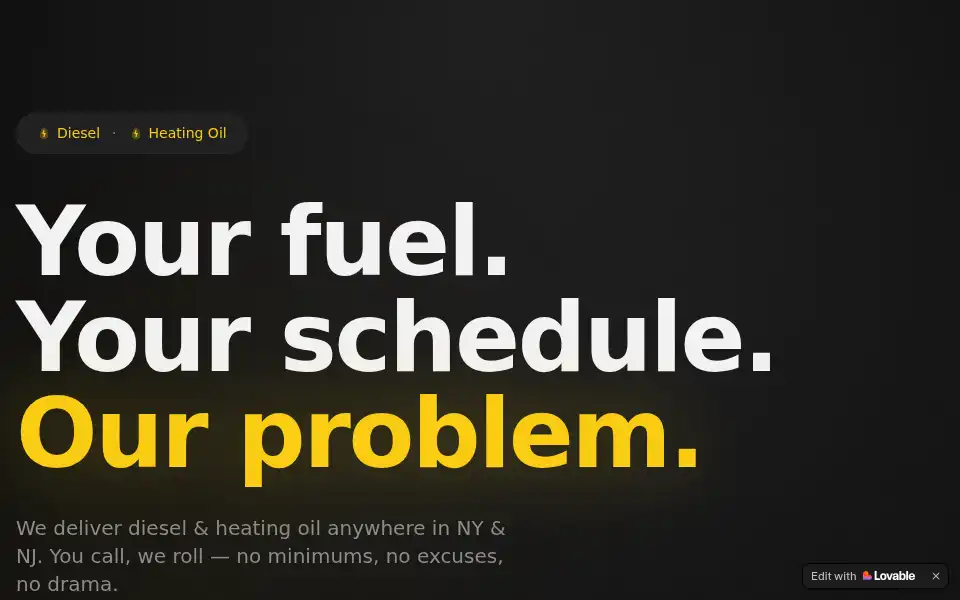 Screenshot of powerfuelled.com