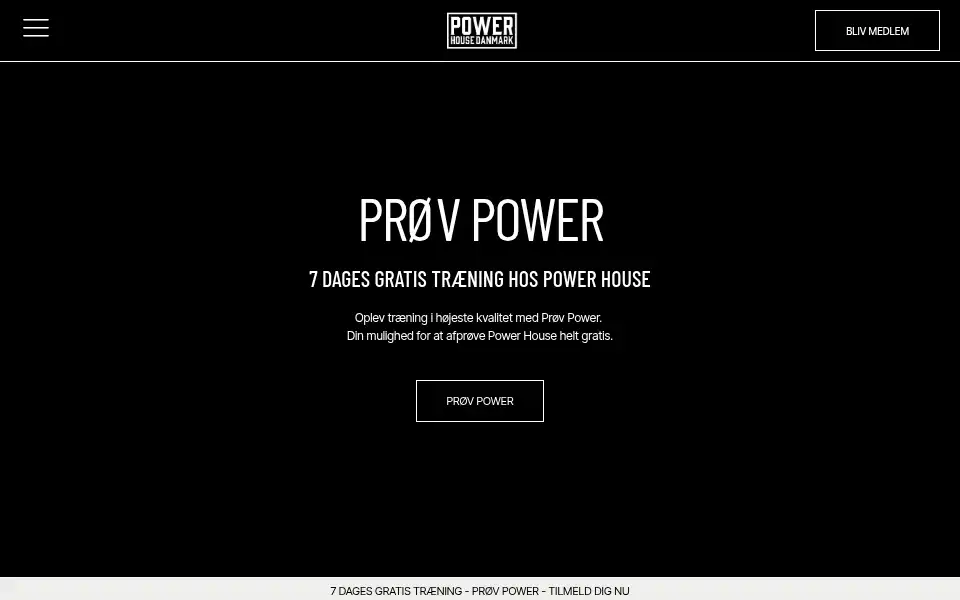 Screenshot of powerhouseaarhus.dk