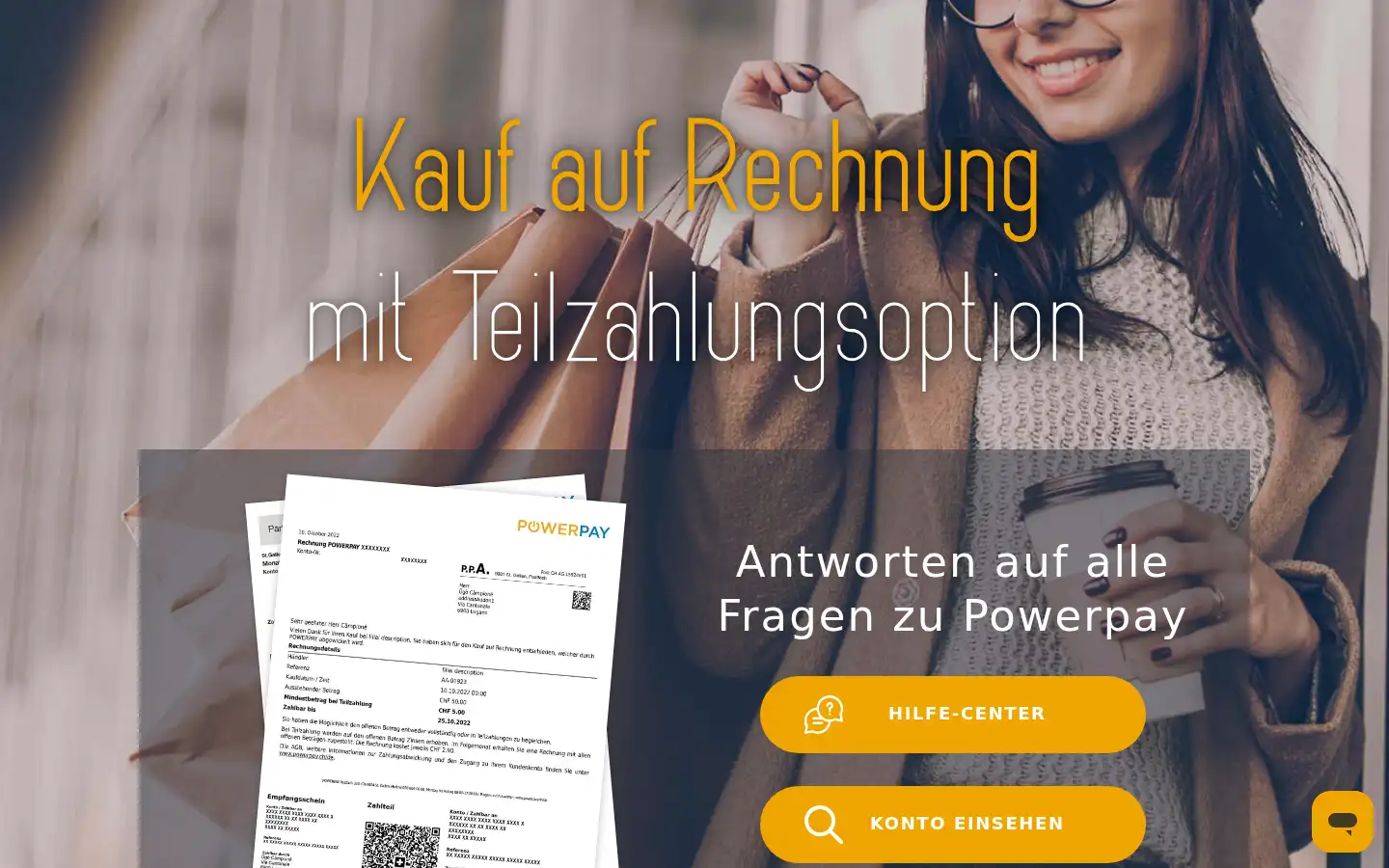 Screenshot of powerpay.ch