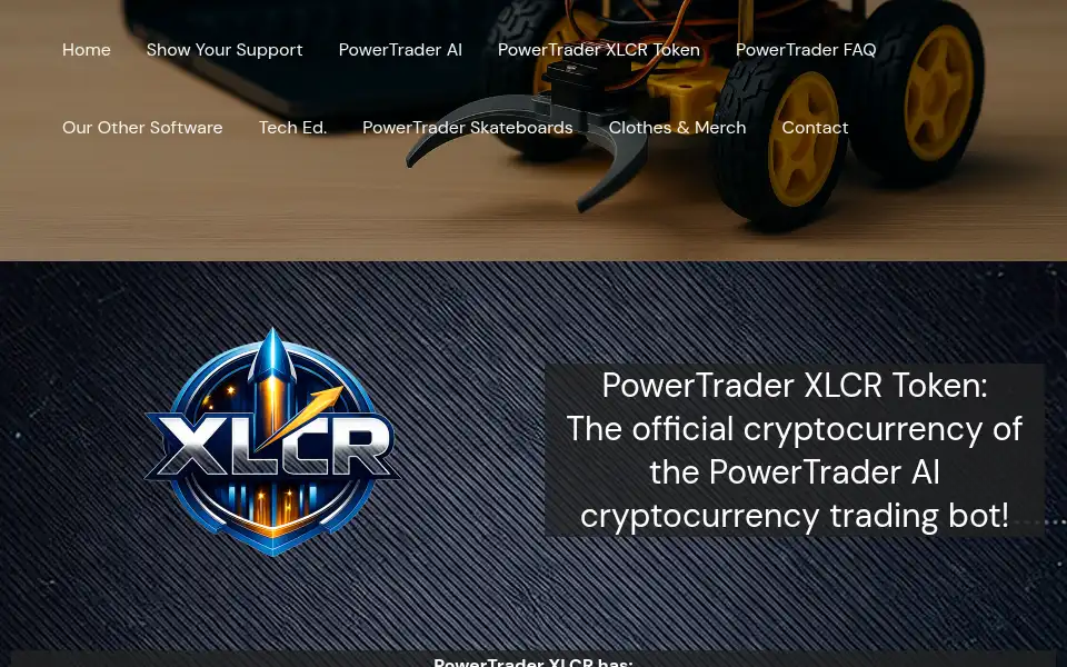 Screenshot of powertrader.net